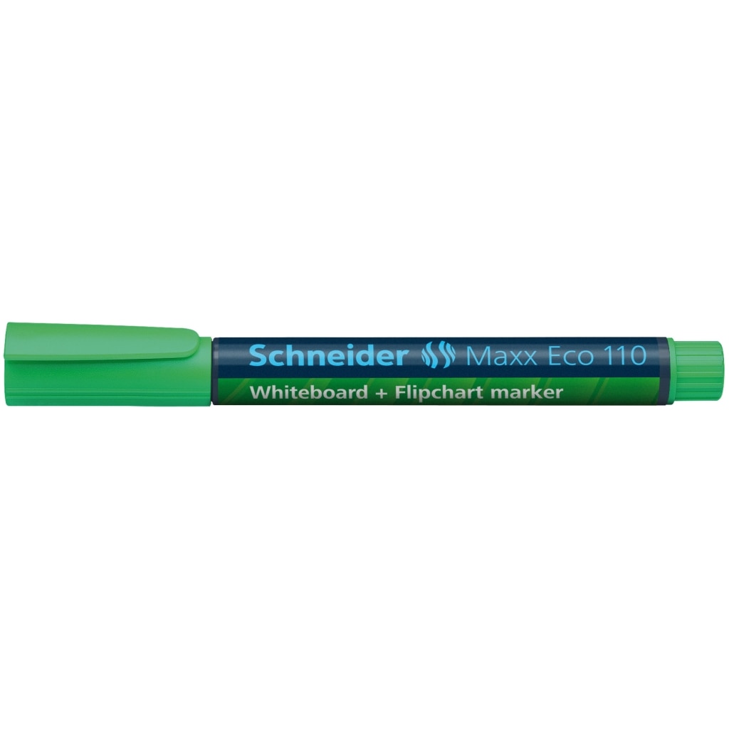 Marker Schneider Maxx Eco 110, pentru whiteboard/flipchart, Verde