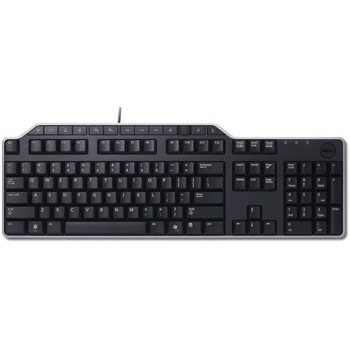 Tastatura Dell US-EURO Qwerty KB522, Multimedia, USB, Negru Tastatura Dell US-EURO Qwerty KB522, Multimedia, USB, Negru