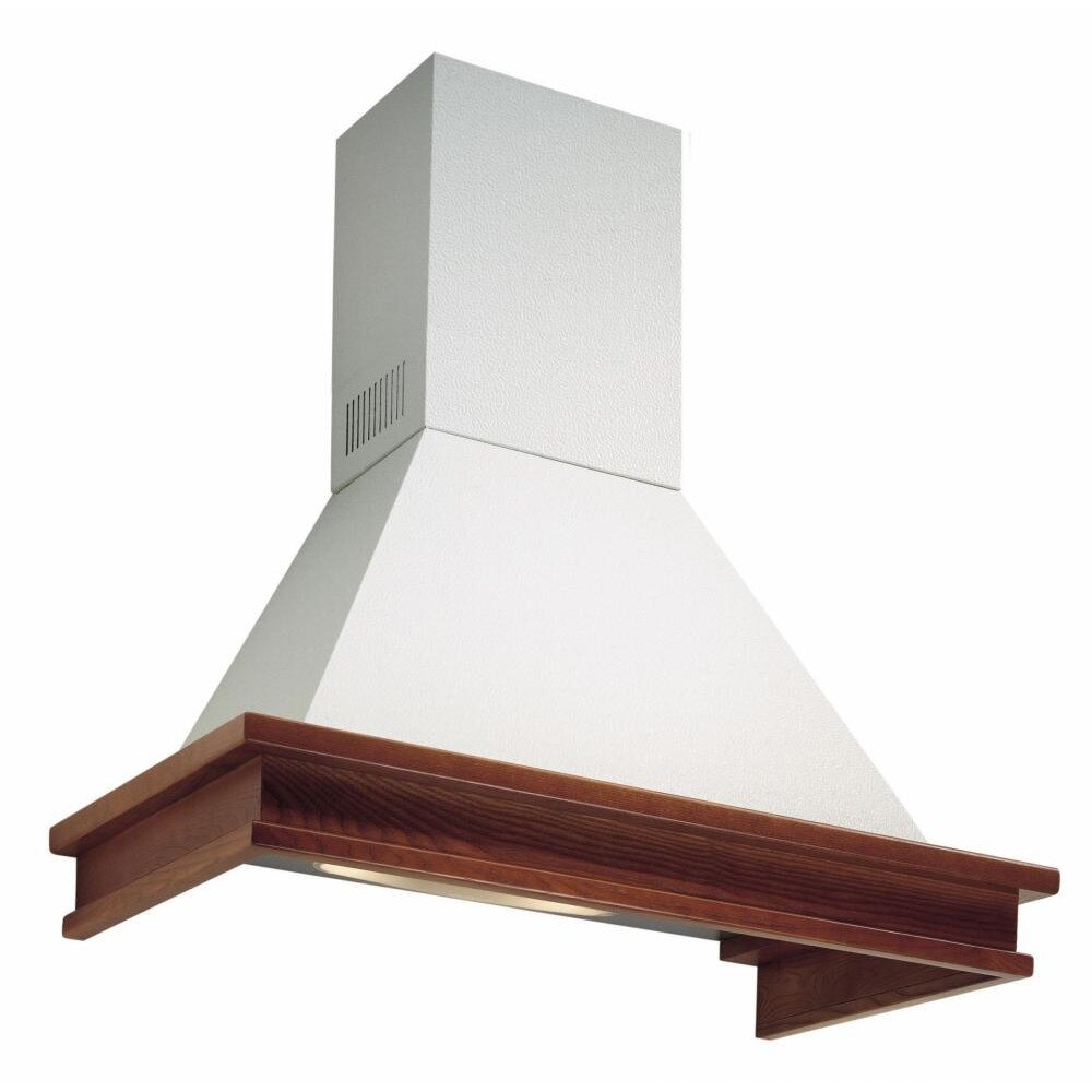 Hota de perete FALMEC TEMPO ANTICO L=90 cm, 600 mc/h, Finisaj lemn natur, Fabricatie Italia, 5 ani Garantie