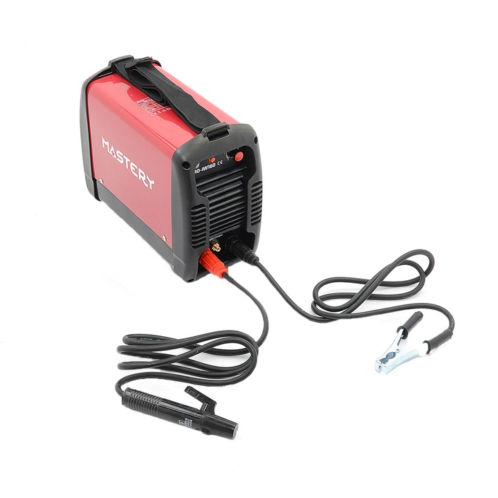 Mastery PRO-IW160 Inverter hegesztő, 20-160A hegesztőáram, 1.6-4mm elektrod, 7.2kg, TIG hegesztő kiegészítő készlet, MMA hegesztő tartozékok (elektromos ív)