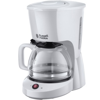 Cafetiera Russell Hobbs Textures 22610-56, 975W, Tehnologie cu dus, 1.25 L, Functie anti-picurare, Functie mentinere la cald, Alb Cafetiera Russell Hobbs Textures 22610-56, 975W, Tehnologie cu dus, 1.25 L, Functie anti-picurare, Functie mentinere la cald, Alb