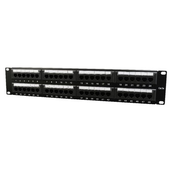 Patch panel Gembird, 48 porturi, Cat.6 Patch panel Gembird, 48 porturi, Cat.6