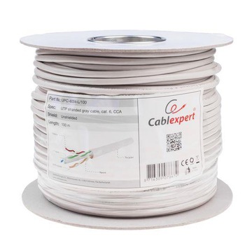 Cablu retea Cablexpert, UTP, cat 6, 100m Cablu retea Cablexpert, UTP, cat 6, 100m