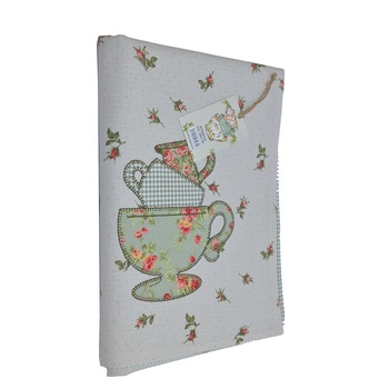 Fata de masa ingusta Easy Home Garden, 50x140 cm, Albastru Fata de masa ingusta Easy Home Garden, 50x140 cm, Albastru