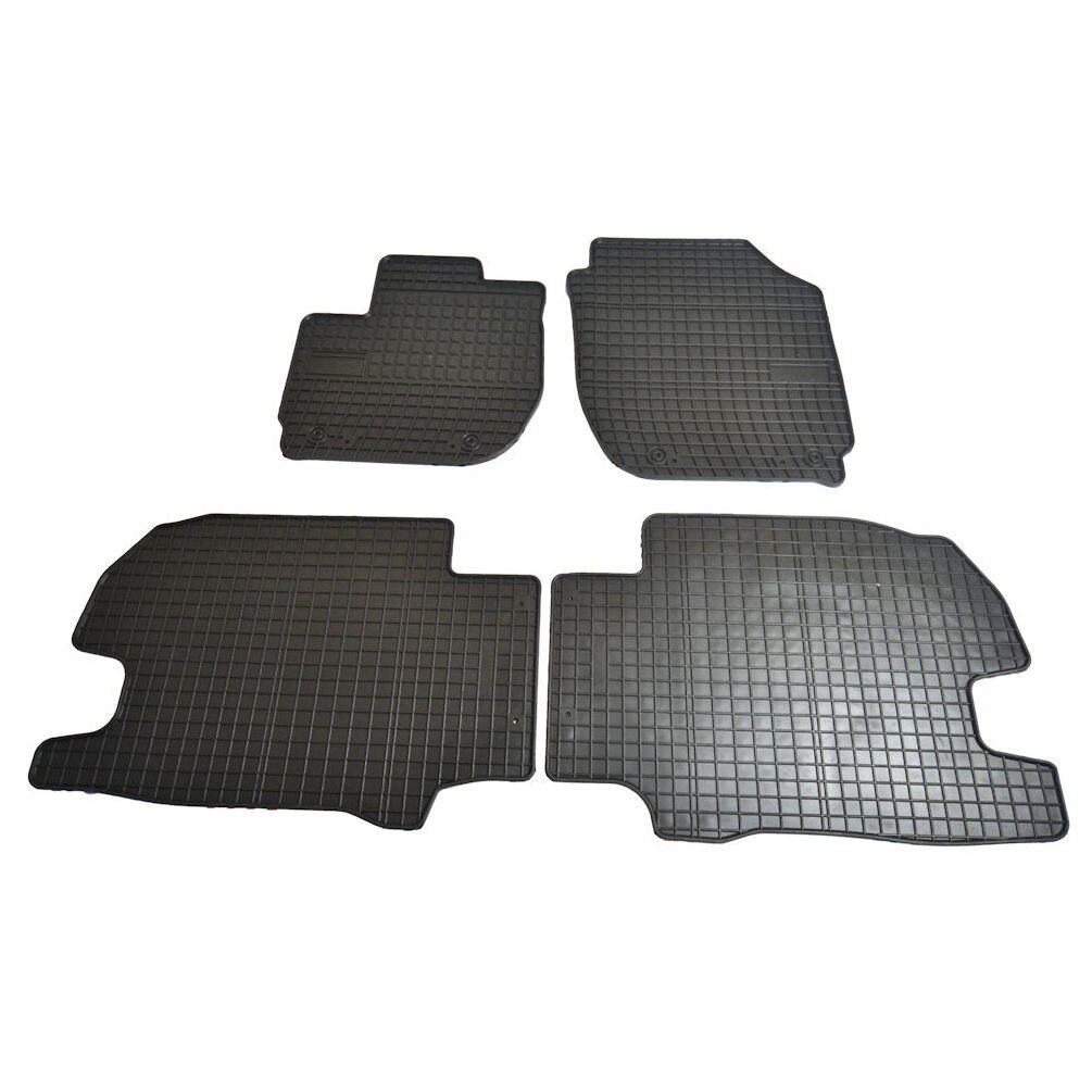 Set covorase auto BestAutoVest din cauciuc Honda HRV 2 2015- presuri culoare Negru 4 buc.