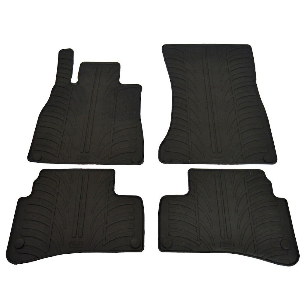 Set covorase auto din cauciuc Mercedes Clasa S W222 09.2013-> pentru modele cu cutie automata Gledring 4 buc.