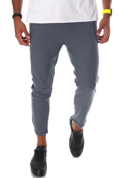 Pantaloni casual, pentru barbati, gri inchis, slim fit, B2496, Gri, 31 Pantaloni casual, pentru barbati, gri inchis, slim fit, B2496, Gri, 31