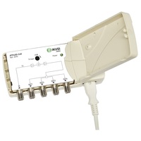amplificator profesional catv putere marita cu 4 iesiri pentru interior castig 25 db ikusi atp-400 imagen 1_0_
0