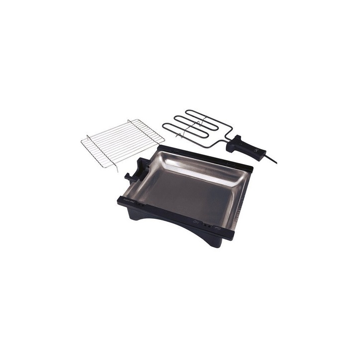 Gratar Electric JATA BQ95, 2000W, Negru