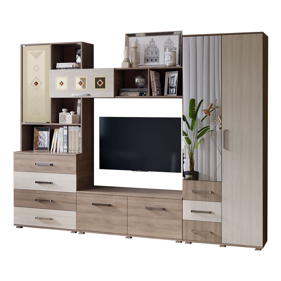 Set Living, BELLA 1, 280x47x212cm, Frasin