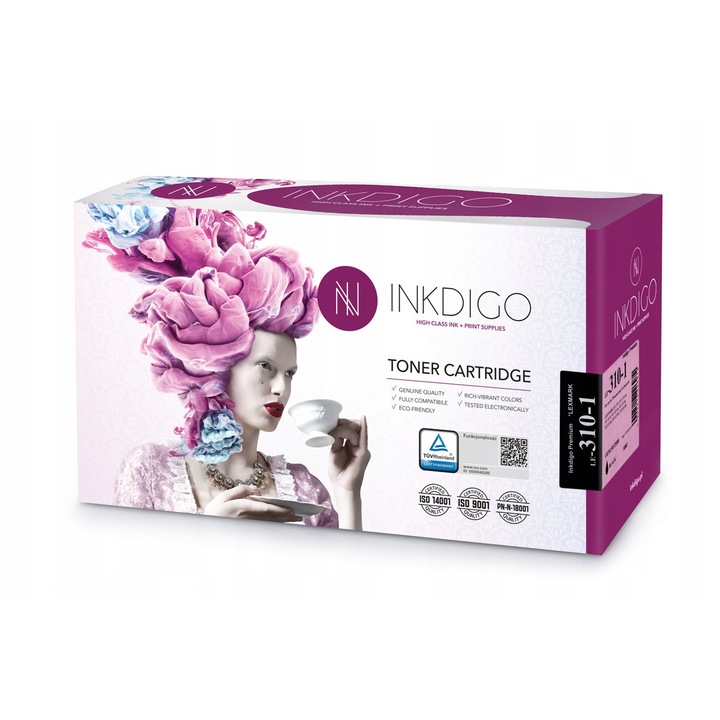 Тонер касета INKDIGO, съвместима, 50F2H00, черна, 5000 страници