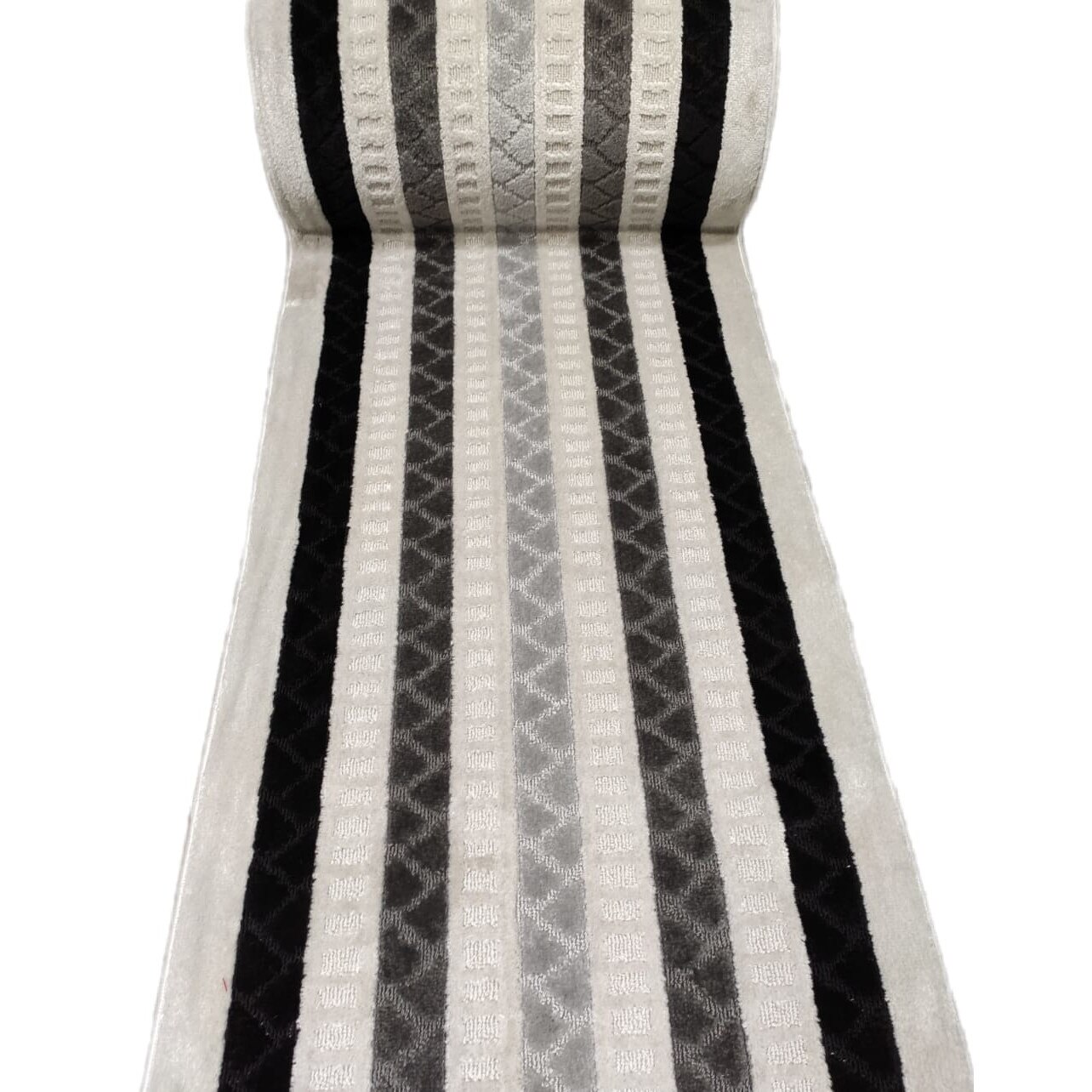 Traversa Antiderapanta MARATON 80 x 150 Gri/Negru 1203