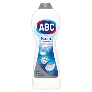 Crema abraziva de curatat cu amoniac ABC 500 ml Crema abraziva de curatat cu amoniac ABC 500 ml