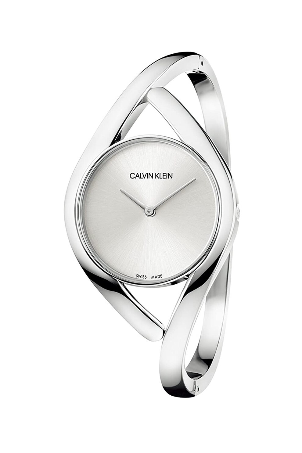 CALVIN KLEIN, Ceas din otel inoxidabil Party, Argintiu