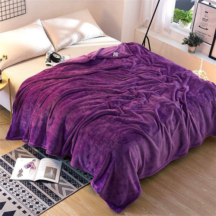Одеяло Violet Cocolino, Тъмнолилав, 200х230 см