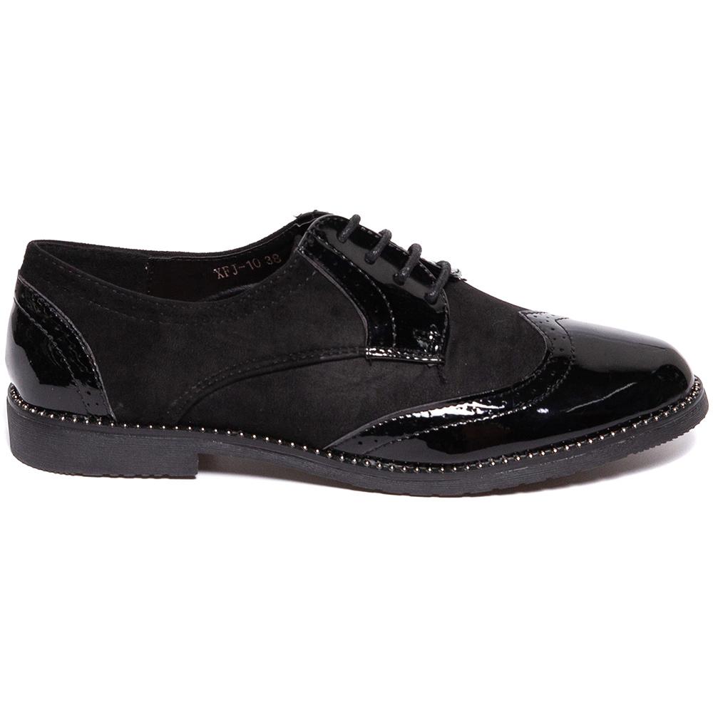 Pantofi dama Blossy, Negru, Negru