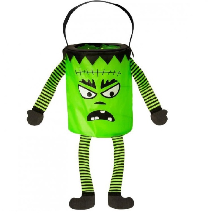 widmann 8007790 Halloweeni cukorkagyűjtő szörny figura táska