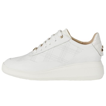 Pantofi dama, din piele naturala, Geox, D04APE-C1000-13-P-06, alb, Alb, 35 Pantofi dama, din piele naturala, Geox, D04APE-C1000-13-P-06, alb, Alb, 35