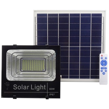 Proiector LED SMD 60W cu Panou solar Proiector LED SMD 60W cu Panou solar
