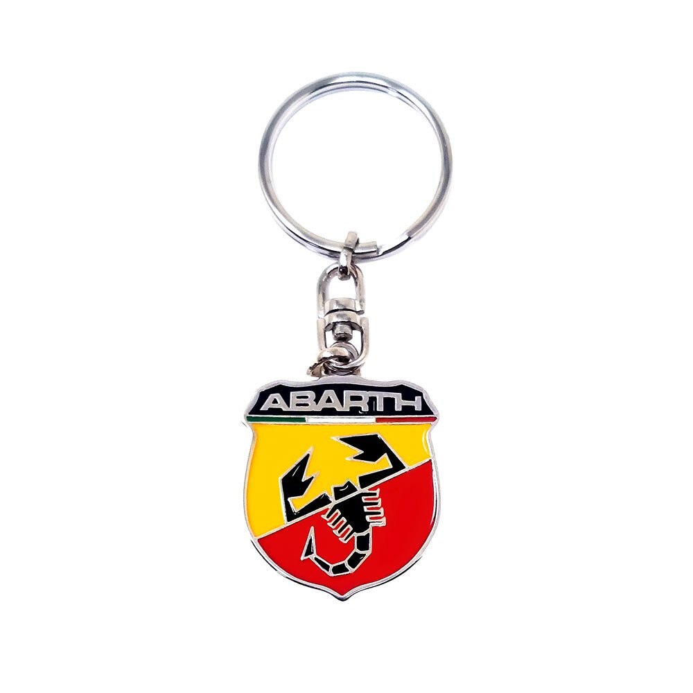 Breloc original Abarth, Metal, Multicolor
