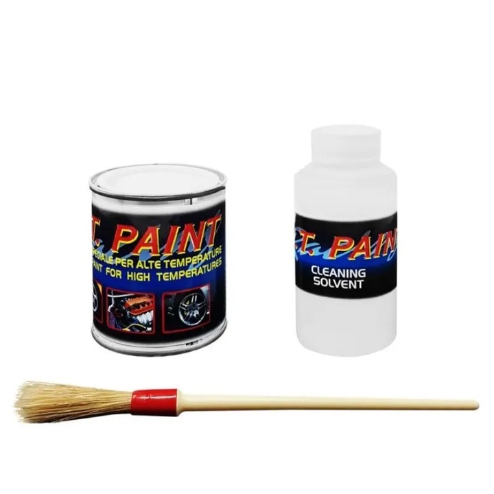 Set vopsea auto Quattroerre, pentru etrieri, 100 ml, Rosu