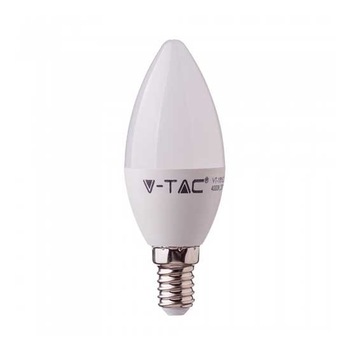 Set 10 becuri V-Tac, Chip Samsung, E14, 5.5W, Kendall, 6400K Set 10 becuri V-Tac, Chip Samsung, E14, 5.5W, Kendall, 6400K