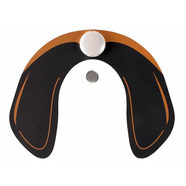 Electrostimulator muschi fesieri Silvan Fitness, Negru/Portocaliu, 15 nivele intensitate