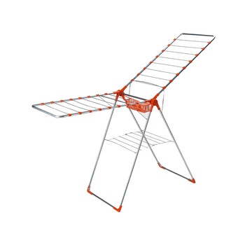 Uscator de rufe Harbinger® Gold Life , Pentru interior si exterior, Vopsea electrostatica, Capacitate de uscare desfasurata de 20 de metri, Suport clesti rufe, Inoxidabil, Multicolor Uscator de rufe Harbinger® Gold Life , Pentru interior si exterior, Vopsea electrostatica, Capacitate de uscare desfasurata de 20 de metri, Suport clesti rufe, Inoxidabil, Multicolor