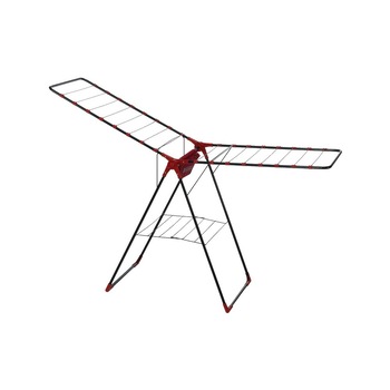 Uscator de rufe Harbinger® Manolya , Pentru interior si exterior, Vopsea electrostatica, Capacitate de uscare desfasurata de 20 de metri, Suport clesti rufe, Inoxidabil, Multicolor Uscator de rufe Harbinger® Manolya , Pentru interior si exterior, Vopsea electrostatica, Capacitate de uscare desfasurata de 20 de metri, Suport clesti rufe, Inoxidabil, Multicolor