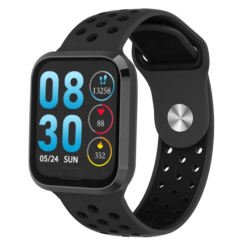 Ceas Smartwatch si Bratara Inteligenta M98 Color HD display, Notificari Apeluri/SMS/Whatsapp/Facebook, IP67, Monitorizare puls si bataile inimii, Pedometru, Monitorizare somn si calorii, negru