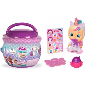Papusa Imc Toys Bebelus Cry Babies Magic Tears in cutiuta Papusa Imc Toys Bebelus Cry Babies Magic Tears in cutiuta