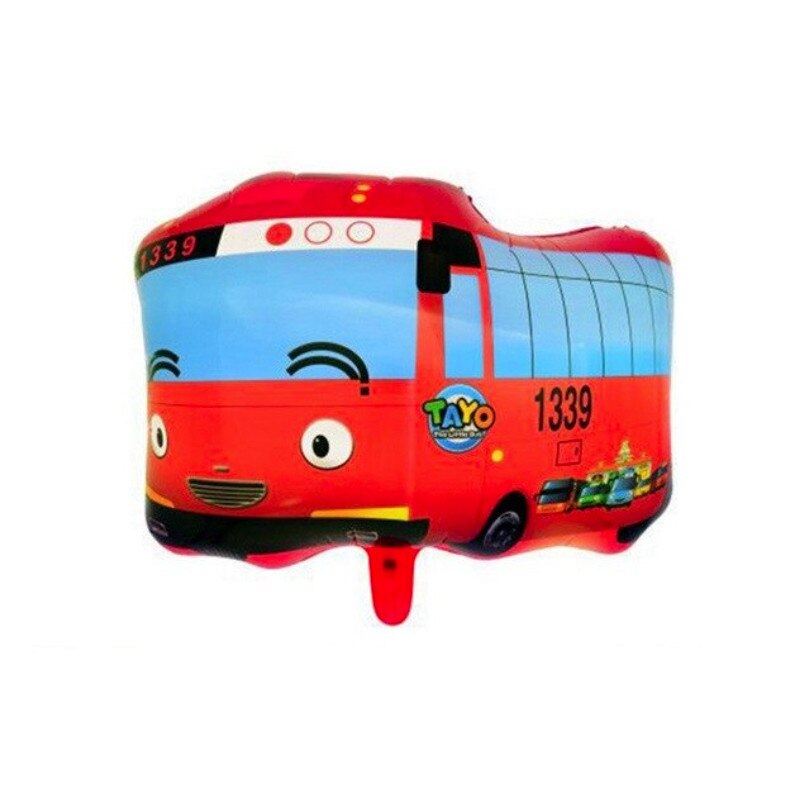 Balon din folie pentru petrecere Camion, 50 x 40 cm, rosu - Krista®