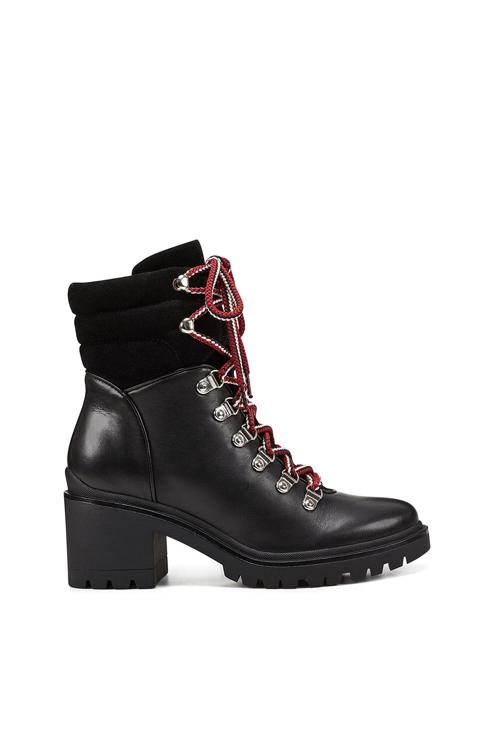 NINE WEST, Ghete de piele cu sireturi Persia