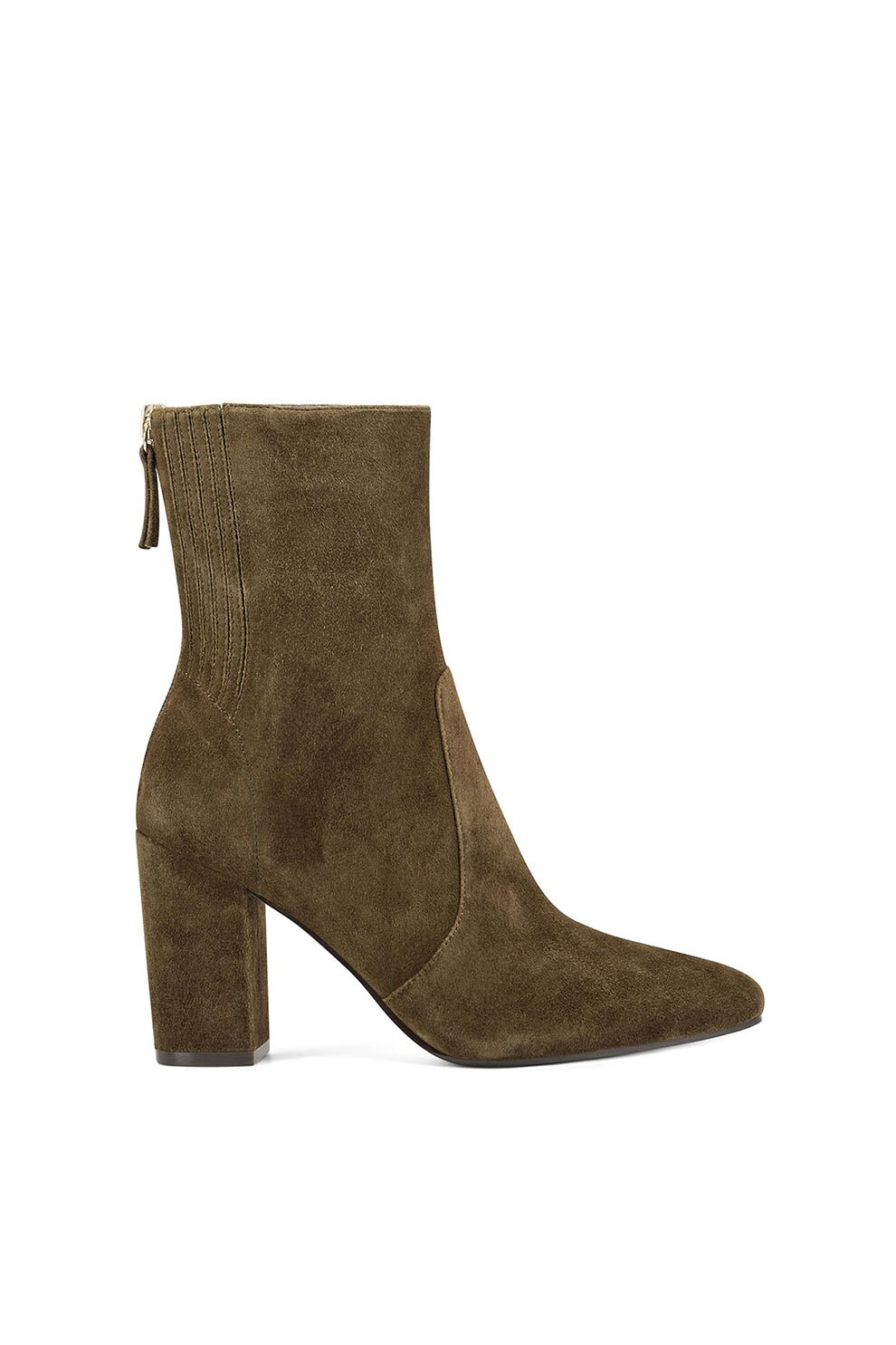 NINE WEST, Cizme medii din piele intoarsa Windsor