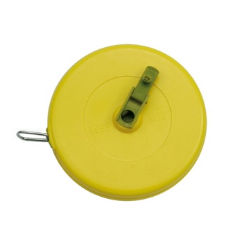 Ruleta cu banda din fibra de sticla, pentru masurare, maner pliabil, lungime 50m Ruleta cu banda din fibra de sticla, pentru masurare, maner pliabil, lungime 50m