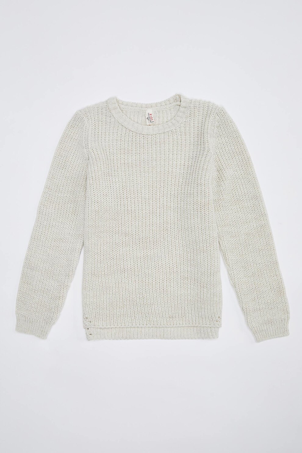 DeFacto, Pulover cu decolteu la baza gatului, Gri deschis