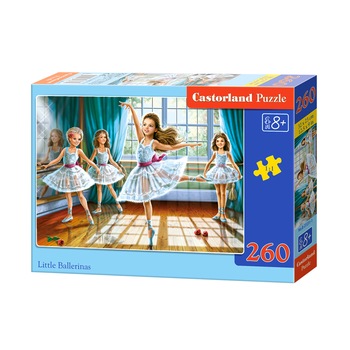 Puzzle Castorland, Micutele balerine, 260 piese Puzzle Castorland, Micutele balerine, 260 piese