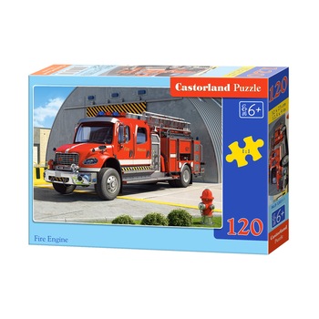 Puzzle Castorland, Fire Engine, 120 piese