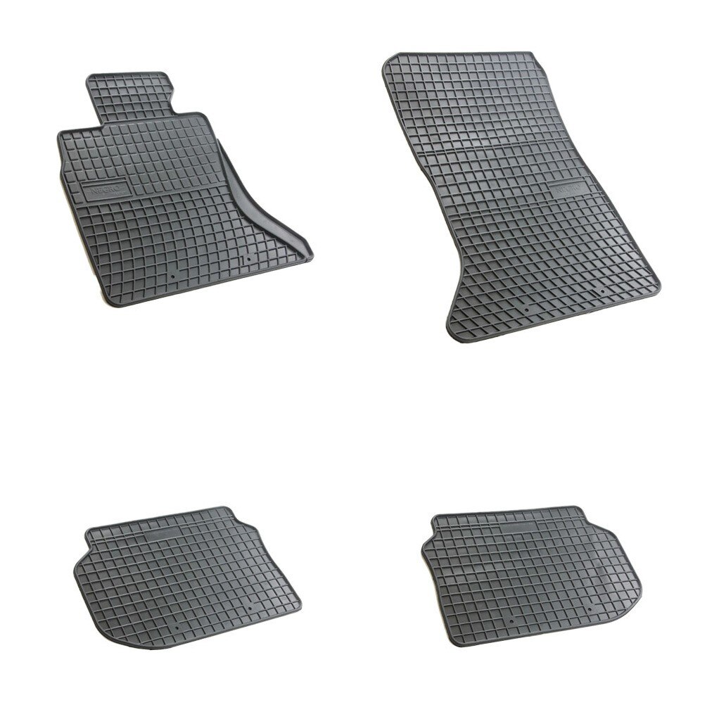 Set covorase auto BestAutoVest din cauciuc Bmw Seria 5 F10/F11 2010-2013 presuri negre 4 buc.