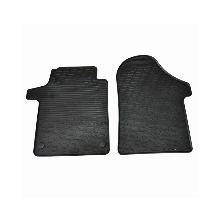 Set covorase auto din cauciuc Mercedes Clasa V W447/ Vito 2014-> pentru modele cu cutie automata, doar covorasele din fata, Gledring 2 buc.