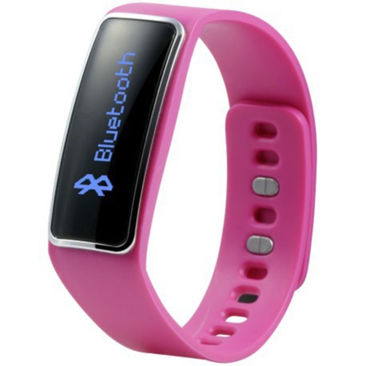 Фитнес гривна Technaxx TX-39, Bluetooth 4.0, Розова