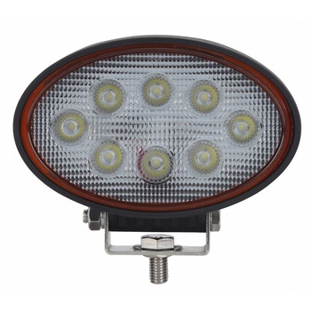 LED Proiectoar Flexzon, 14 Cm, 24W, 12V-24V, Flood, 8 Leduri, pentru ATV, Jeep , Motor, Barca, Tractor LED Proiectoar Flexzon, 14 Cm, 24W, 12V-24V, Flood, 8 Leduri, pentru ATV, Jeep , Motor, Barca, Tractor