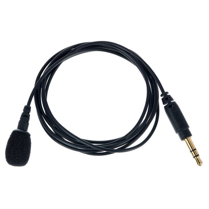 Микрофон Rode Lavalier GO, черен