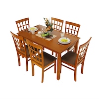 Set dining 1+6 cires 135x80x74 cm Bavy Express Invest