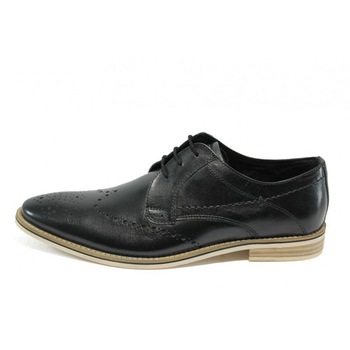 Pantofi barbati, s.Oliver, casual, piele naturala, negri, nr 45 Pantofi barbati, s.Oliver, casual, piele naturala, negri, nr 45