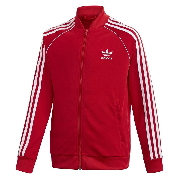 Tréningfelső Adidas SUPERSTAR TOP GD2676 Gyerek, Piros, Piros