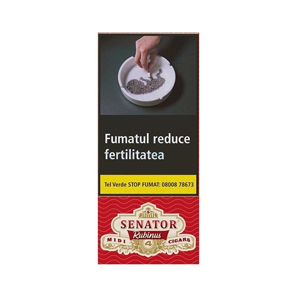 Tigari de Foi Senator Rubinus 10g (4 tigari)