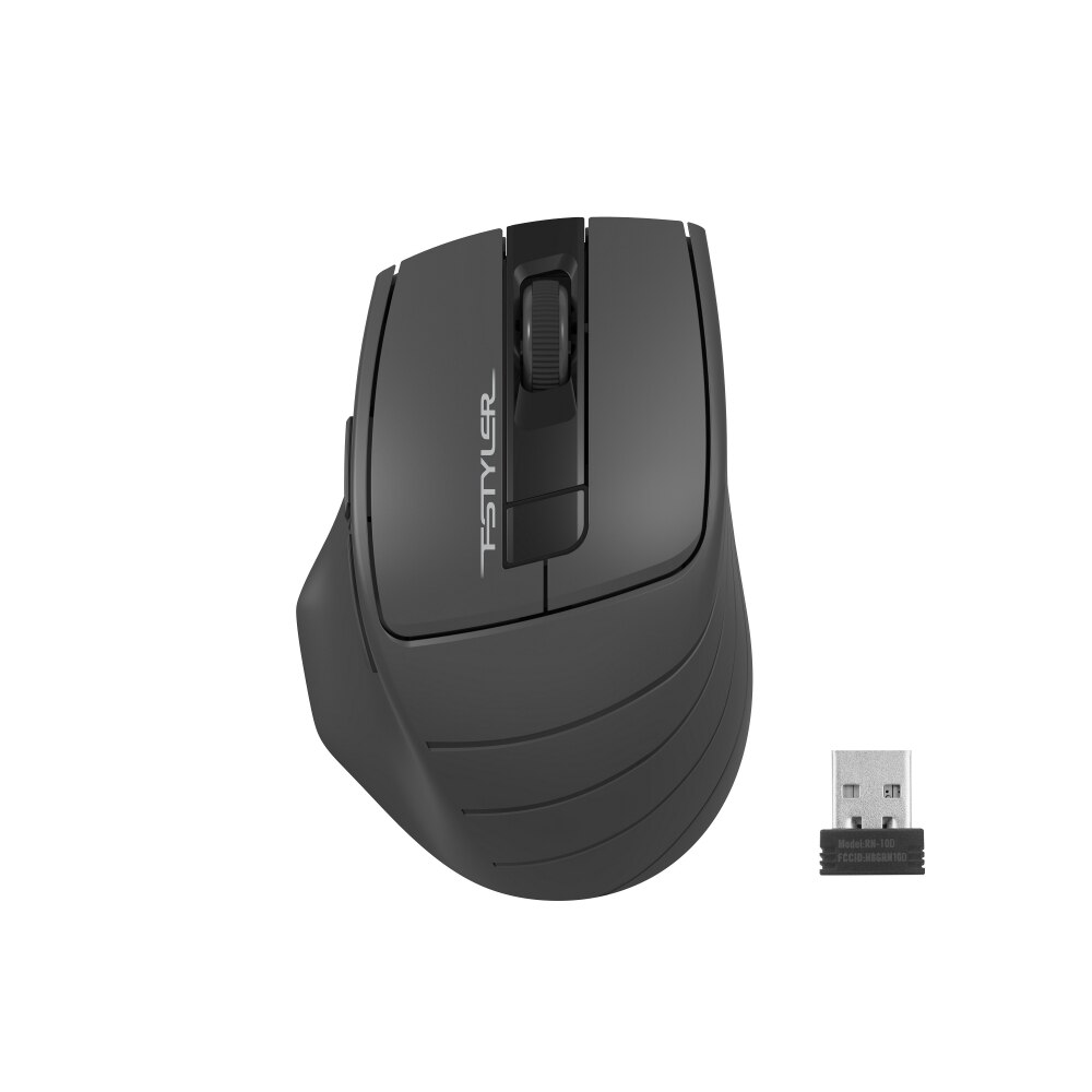 Mouse optic A4tech FG30 Fstyler, Wireless, silentios,Gri