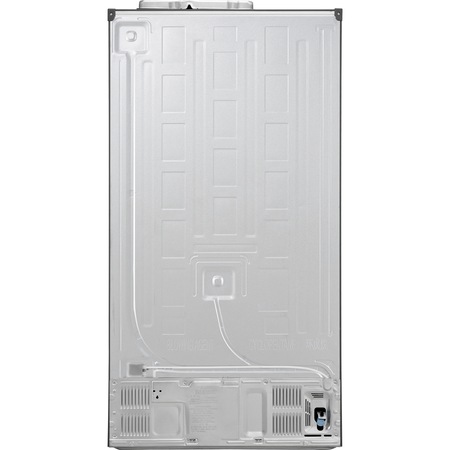 Side by Side LG GSL480PZXV, 601 l, Clasa A+, No Frost, Compresor Smart Inverter, H 179 cm, Argintiu