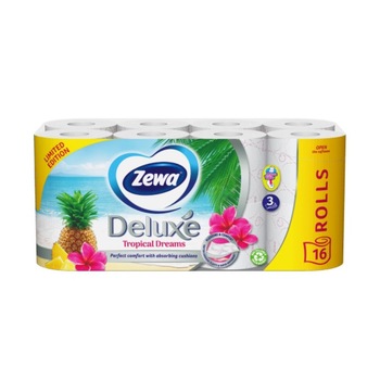 Hartie igienica Zewa 3 Straturi 10 ROLE Deluxe Hartie igienica Zewa 3 Straturi 10 ROLE Deluxe